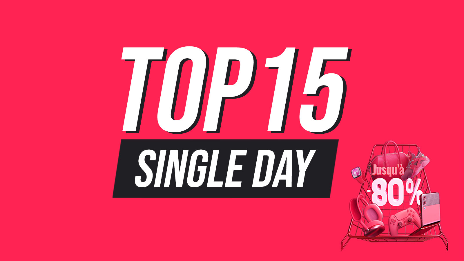 AliExpress frappe fort juste avant le Black Friday, voici les 15 meilleures offres Single Day !