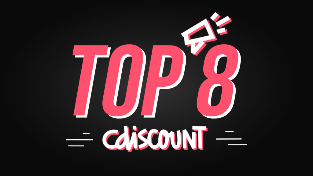 Cdiscount lance le bal avec ce Top 8 des meilleures promotions