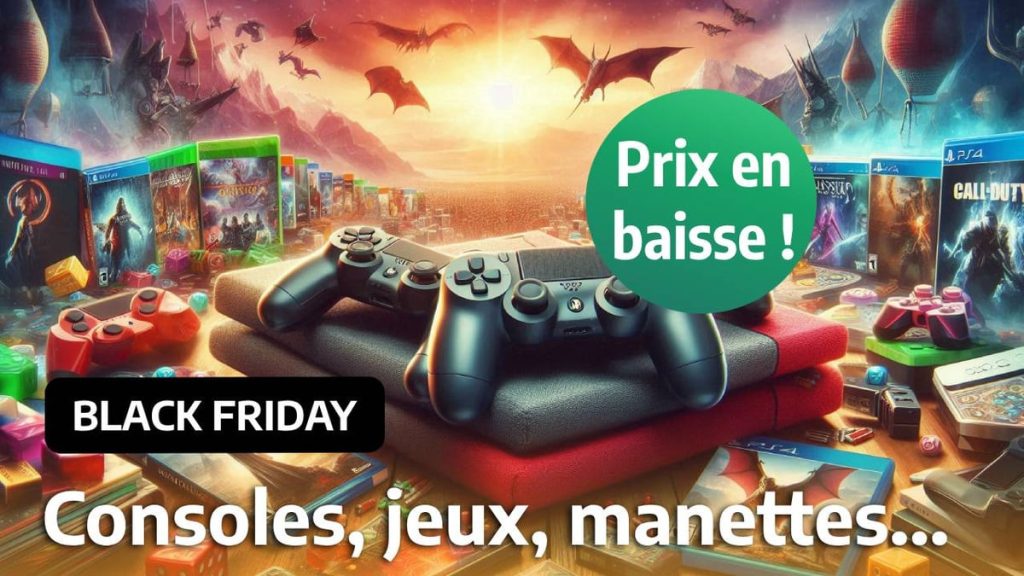 5 offres gaming à ne pas manquer pour le Black Friday : consoles Nintendo Switch Lite et Asus ROG Ally, Meta Quest 3S…