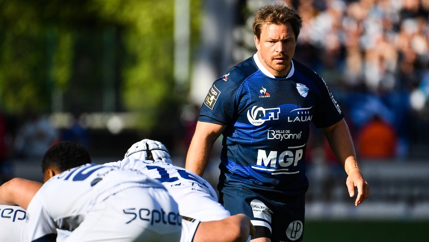 Transferts / Top 14 – Le retour de Torsten van Jaarsveld officialisé par Bayonne