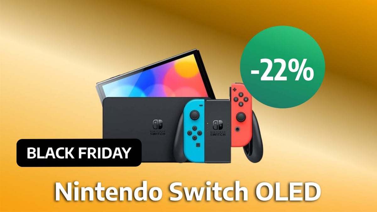 Black Friday : le meilleur prix jamais vu pour la Nintendo Switch OLED !