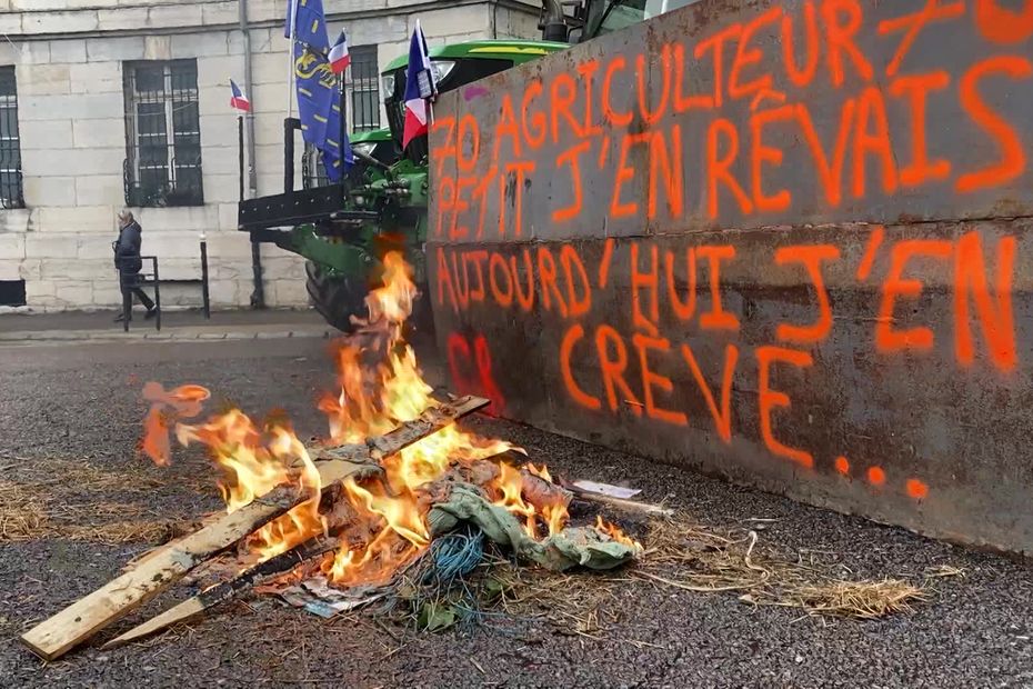 Panneaux démantelés, blocages, comment les agriculteurs de Franche-Comté, « à bout de souffle » face au Mercosur, vont se mobiliser