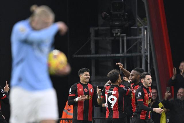 Manchester City tombe face à Bournemouth et laisse la Premier League mener à Liverpool