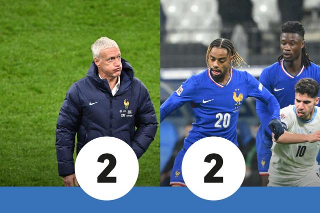 Les notes France-Israël : Deschamps et Barcola se sont manqués (Ligue des Nations) – L’Équipe