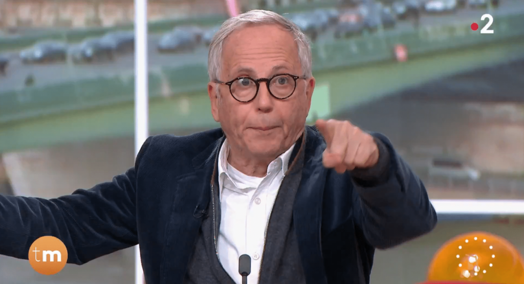 Julien Tanti surprend Fabrice Luchini, son premier fan, dans « Télématin »