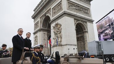 sur les Champs-Élysées, une commémoration « sous le signe de l’amitié franco-britannique »