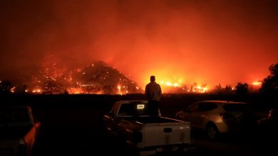 le feu se propage rapidement près de Los Angeles