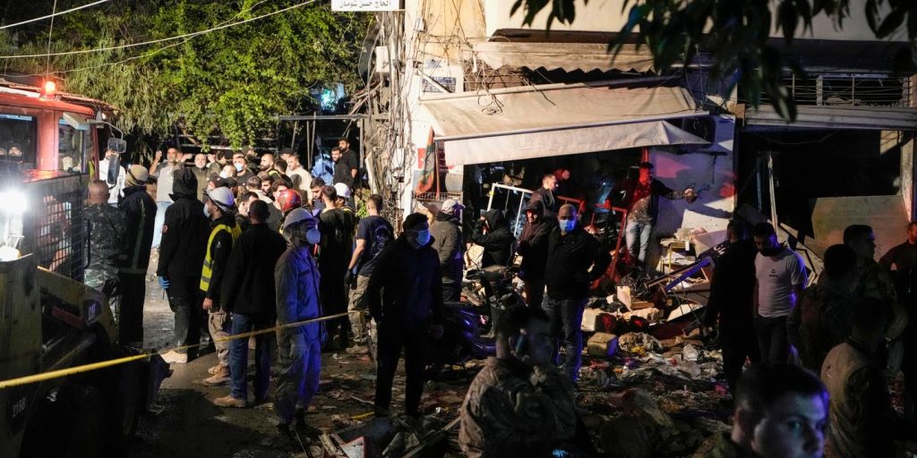 au moins cinq personnes tuées dans une frappe israélienne sur le centre de Beyrouth lundi soir