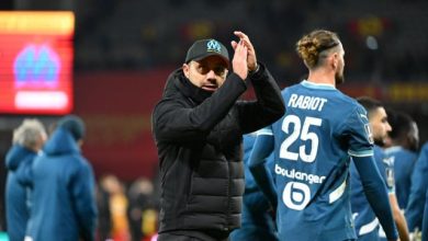 Roberto De Zerbi (OM) satisfait de la prestation de ses joueurs à Lens (Ligue 1)