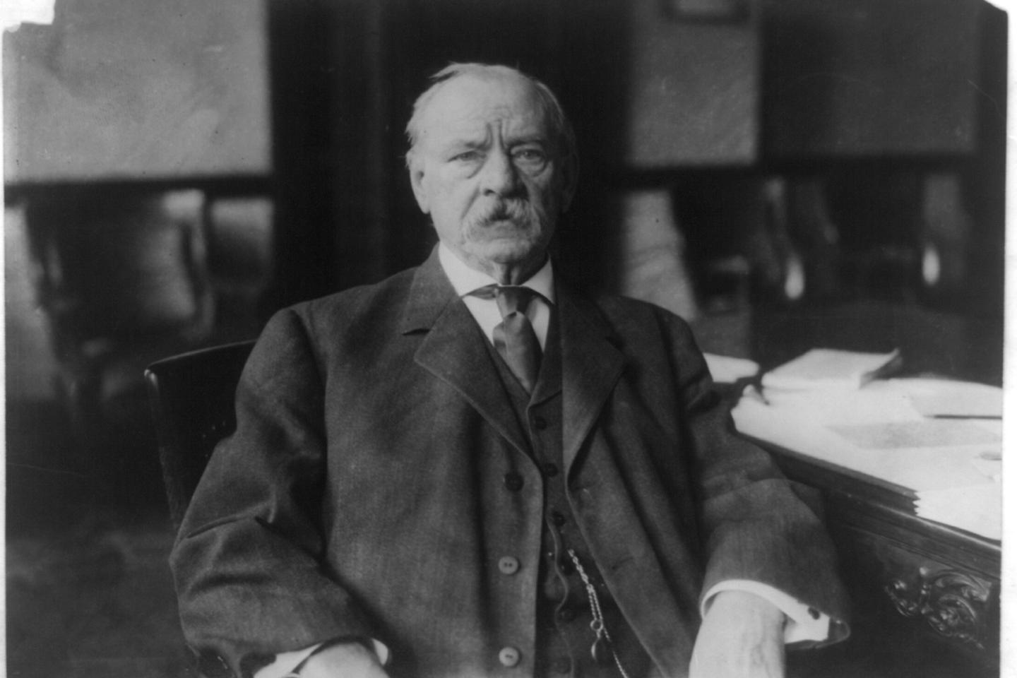 Grover Cleveland, seul ex-président à avoir fait son retour, en 1892