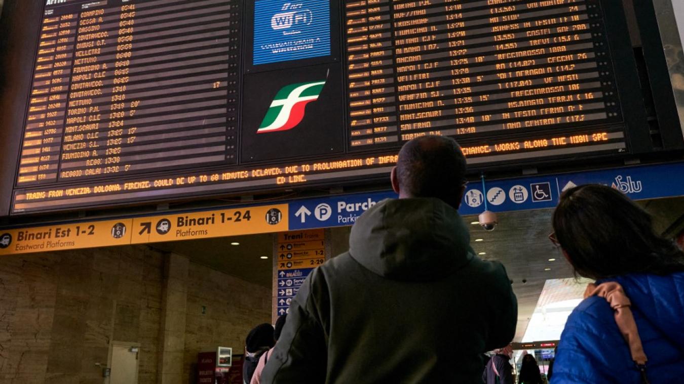 Pour éviter d’arriver en retard, un train à grande vitesse italien est tout simplement parti… 50 minutes plus tôt