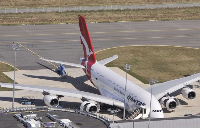 un A380 de la compagnie australienne Qantas effectue 34 vols avec un outil laissé dans le moteur