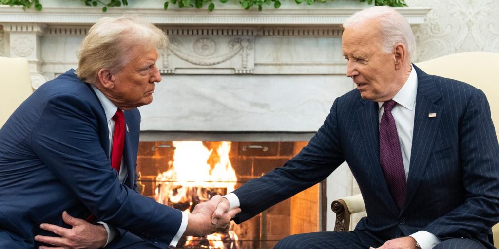 Joe Biden a plaidé auprès de Donald Trump pour son « soutien » à l’Ukraine, annonce la Maison Blanche