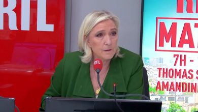 « C’est trop violent » : Sur RTL, Marine Le Pen refuse de répondre à une question de Thomas Sotto sur la santé de Jean-Marie Le Pen