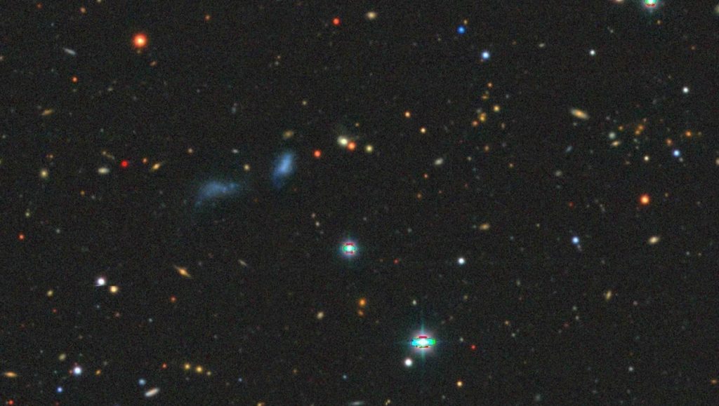 Cinq galaxies qui semblent « communiquer » entre elles remettent en question notre modèle de l’Univers