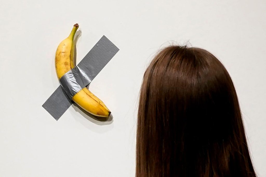 La très chère banane de Maurizio Cattelan, un chef-d’œuvre d’art virtuel