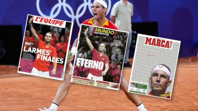 la revue de presse après la retraite de Rafael Nadal