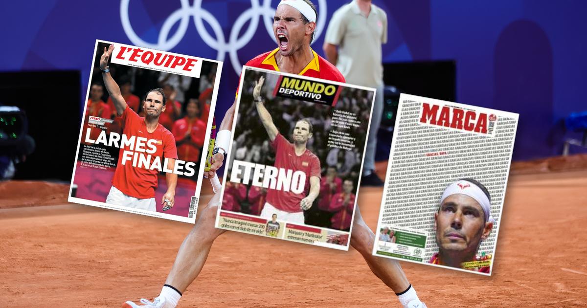 la revue de presse après la retraite de Rafael Nadal