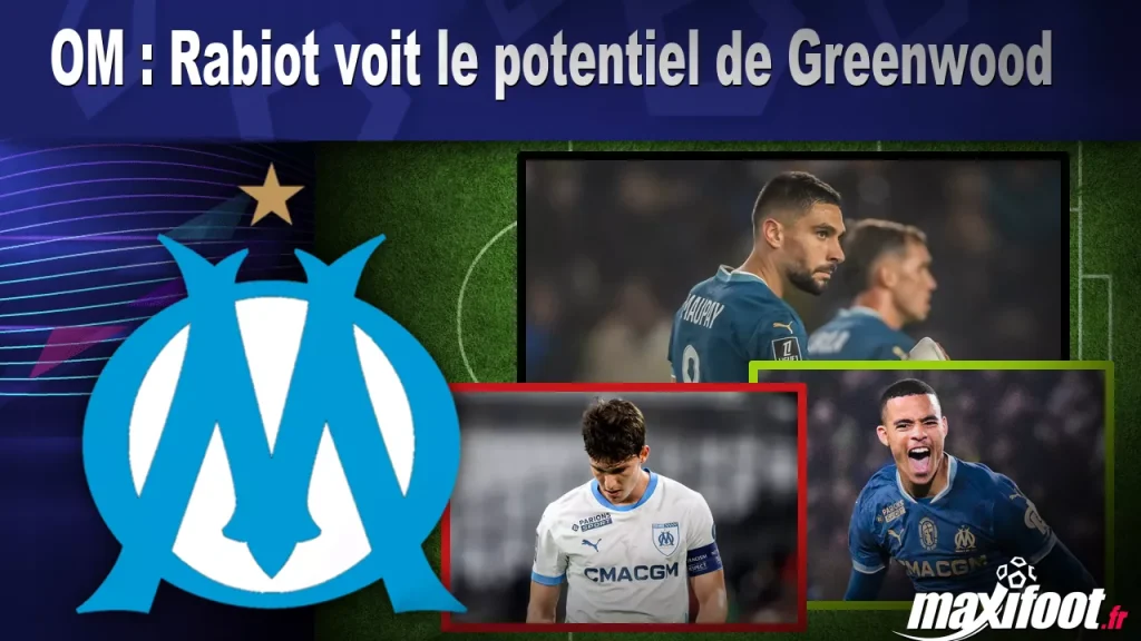 OM : Rabiot voit le potentiel de Greenwood – Football