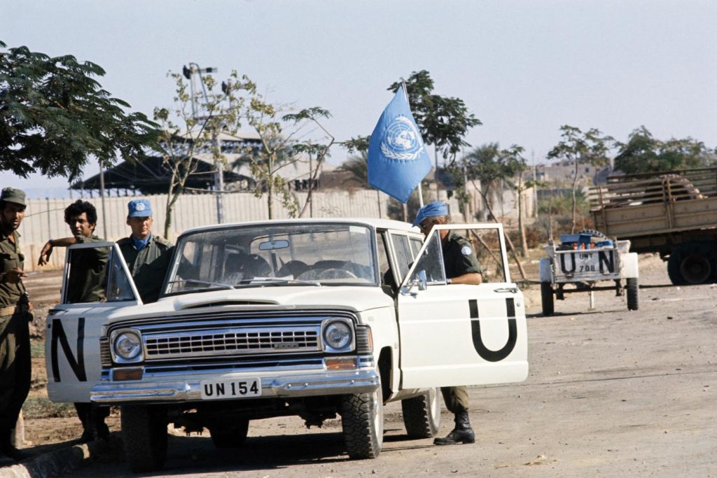 Les casques bleus de l’ONU bloqués au Liban depuis 1978