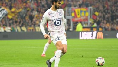 André Gomes (Lille) forfait contre l’OL