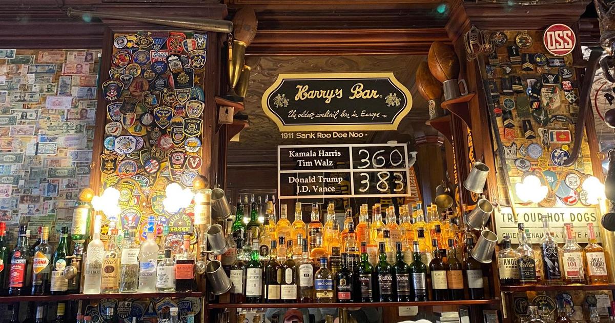 au Harry’s bar à Paris, Donald Trump est en tête