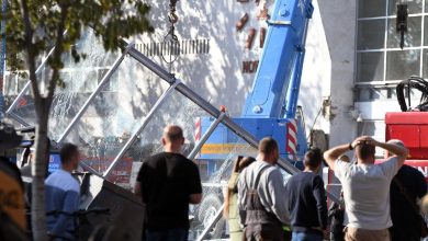 Le toit de la gare s’effondre à Novi Sad, en Serbie, tuant au moins huit personnes