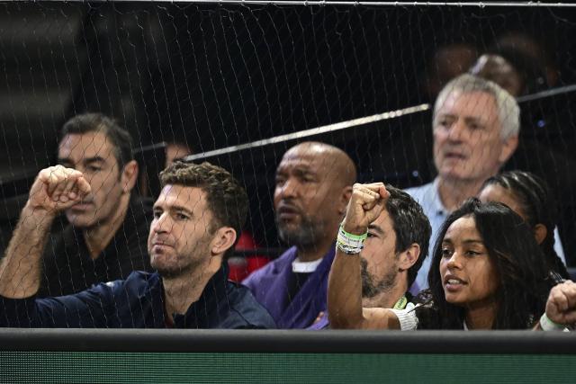 Tessah Andrianjafitrimo, la partenaire d’Ugo Humbert, le raconte après sa victoire contre Khachanov (Rolex Paris Masters)