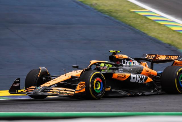 Lando Norris, auteur de la pole position au GP de Sao Paulo : « Soulagé et heureux »