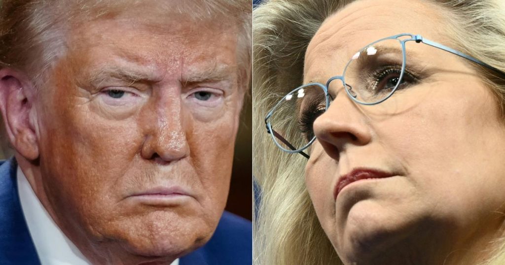 Donald Trump menace sa plus célèbre adversaire républicaine, Liz Cheney