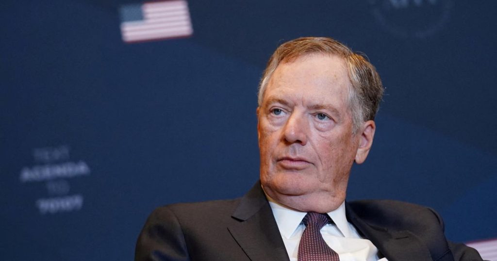 Donald Trump veut nommer Robert Lighthizer comme représentant américain au commerce