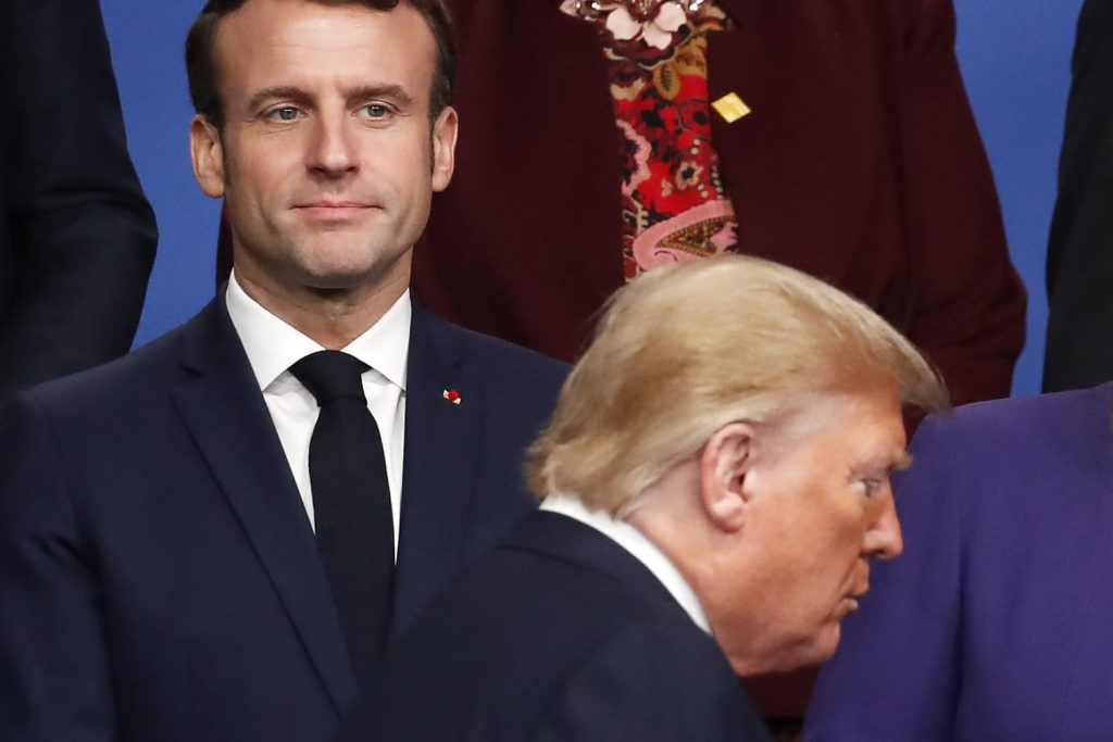 une phrase de Macron félicitant Trump fait rire le monde