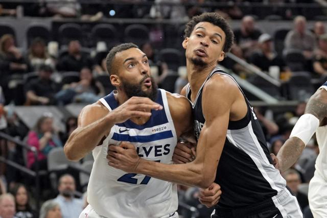 Wembanyama mène les Spurs contre Gobert et les Minnesota Timberwolves