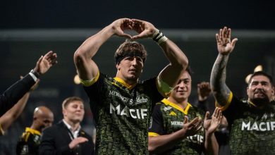 Oscar Jégou a rejoué avec La Rochelle, le public lui a fait une standing ovation après un essai