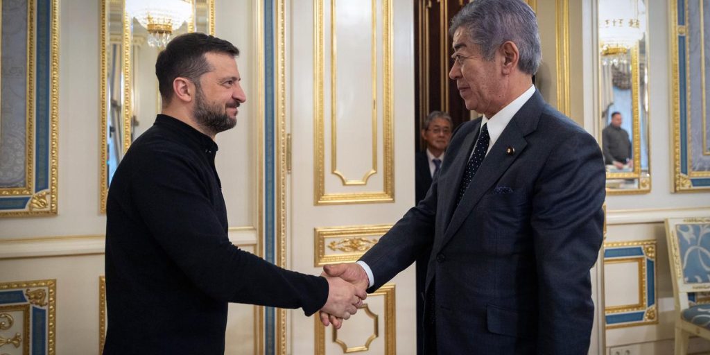 Volodymyr Zelensky remercie le Japon pour son soutien