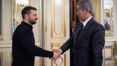 Volodymyr Zelensky remercie le Japon pour son soutien