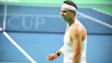 Rafael Nadal en forme à l’entraînement contre Carlos Alcaraz avant la finale de la Coupe Davis