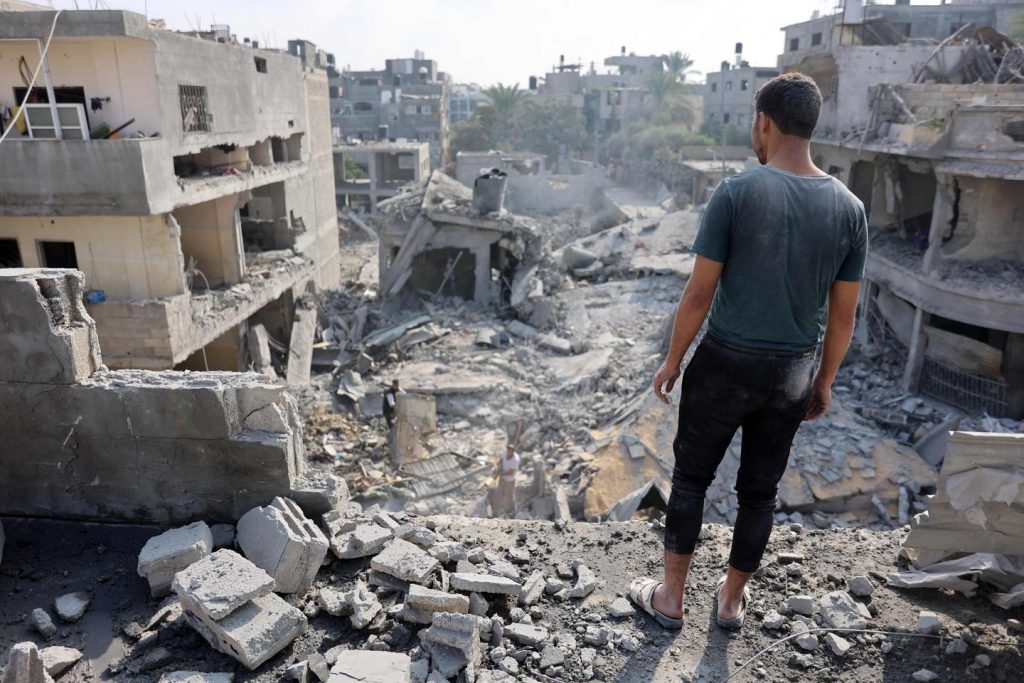 l’ampleur des destructions à Gaza