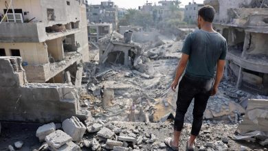 l’ampleur des destructions à Gaza