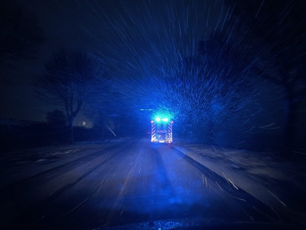 la vitesse baisse sur les routes, la situation se dégrade