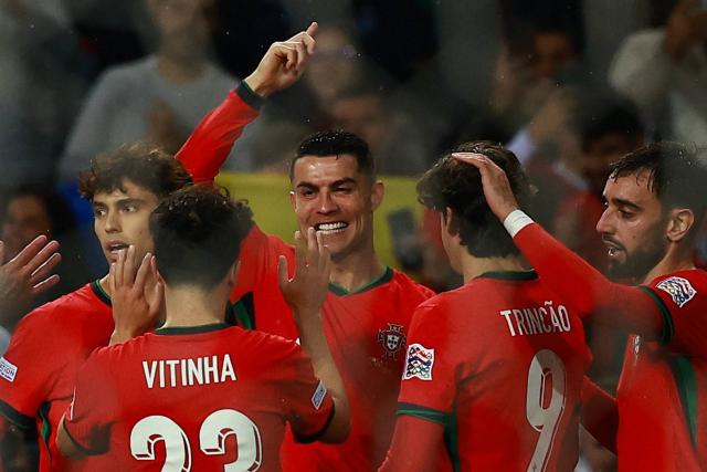 Le Portugal de Ronaldo en quarts de finale de la Ligue des Nations en écrasant la Pologne