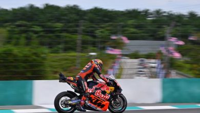 Drapeau rouge au 1er tour du GP de Malaisie après un accident, la course a repris