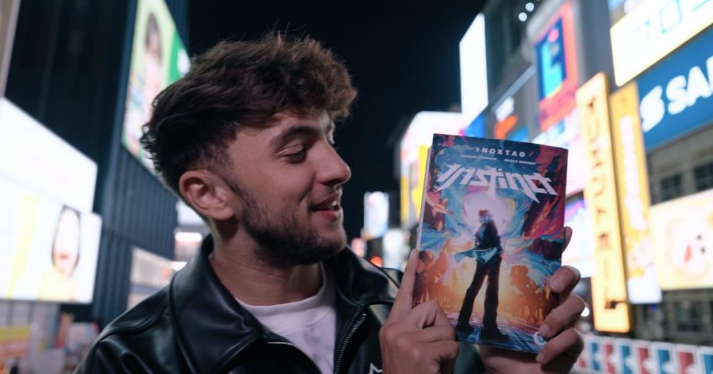 Le manga de la star de YouTube Inoxtag est épuisé en librairie