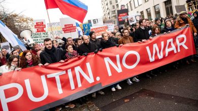 A Berlin, l’opposition russe en exil organise sa première grande manifestation à l’étranger