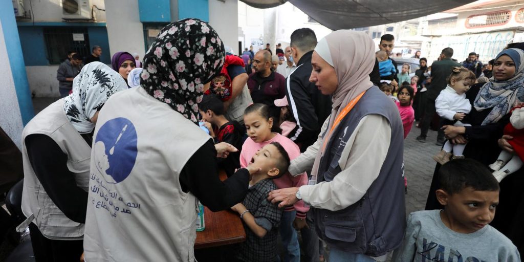 six blessés après l’attaque d’un centre de vaccination dans le nord de Gaza, selon l’OMS