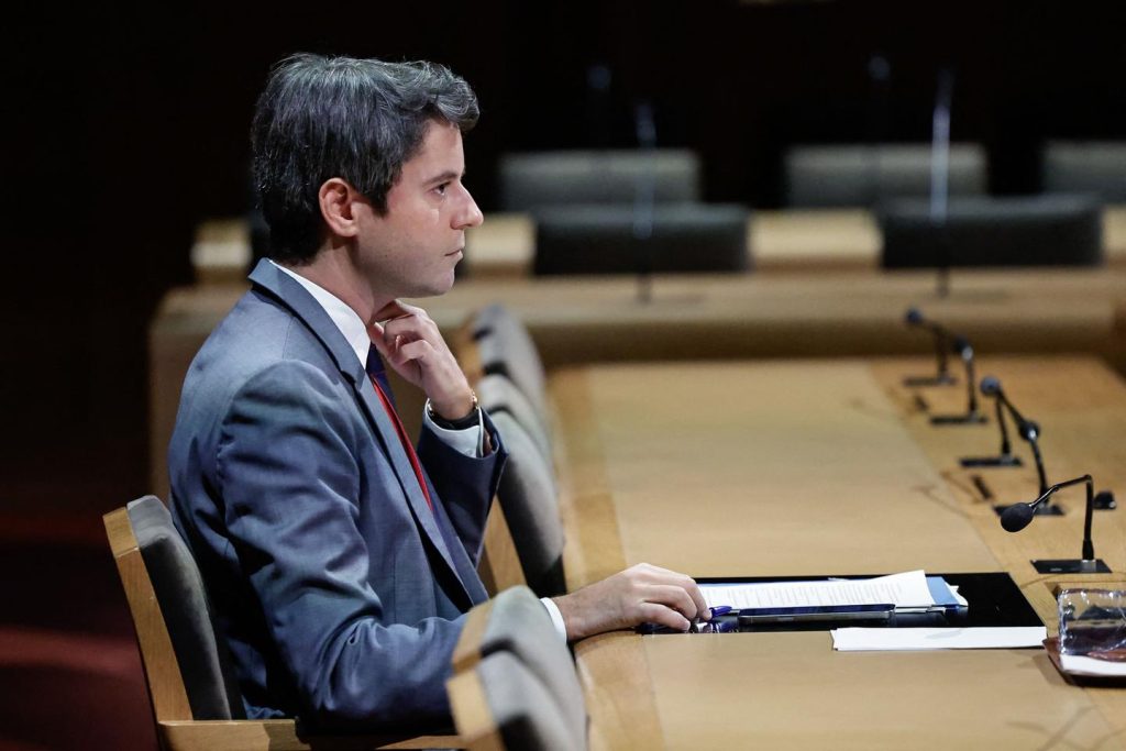 Gabriel Attal estime devant le Sénat avoir pris des « décisions fortes »