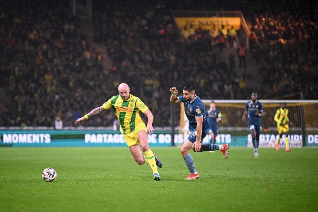 Quand l’entêté Neal Maupay chambre Nicolas Pallois – Ligue 1 – J10 – Nantes-OM (1-2)