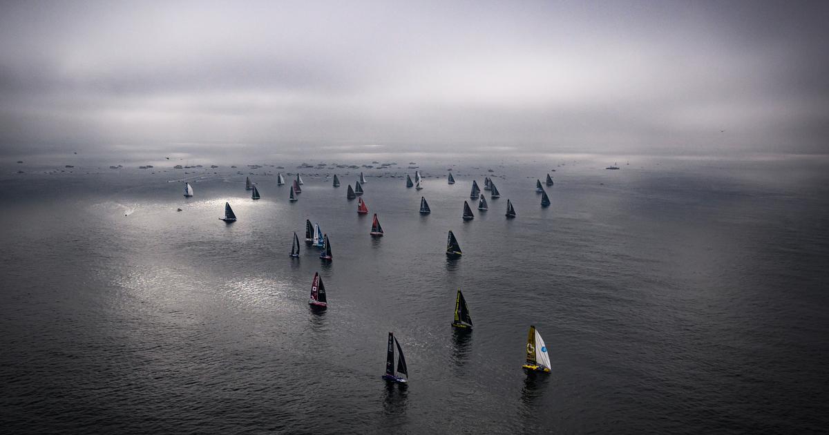 Foule immense, Capitaine Crochet et larmes des marins… les plus belles images du départ