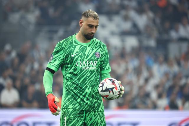 Gianluigi Donnarumma dans le but du PSG contre l’Atlético (Football)