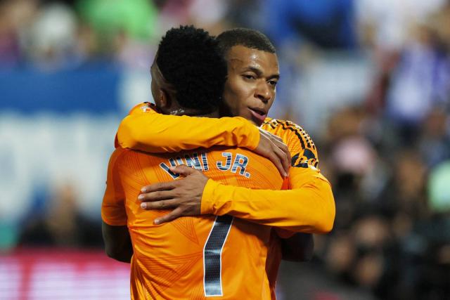 Le Real Madrid s’impose facilement à Leganés en Liga grâce à un but de Mbappé